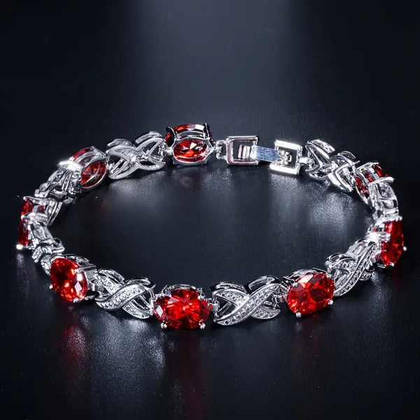 Alendra Flameaux White Gold Bracelet — image 1