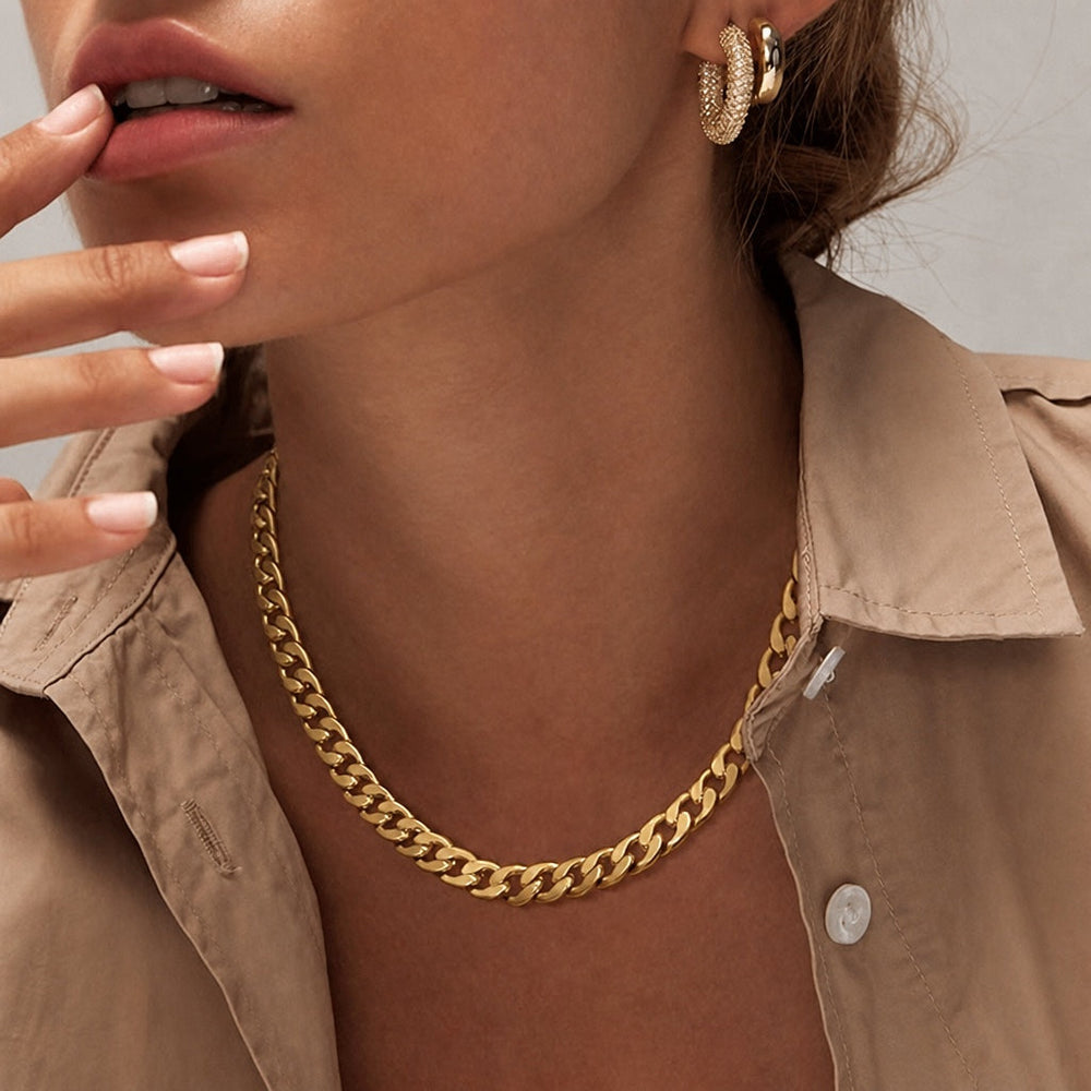Chunky Cuban Link Necklace — image 1