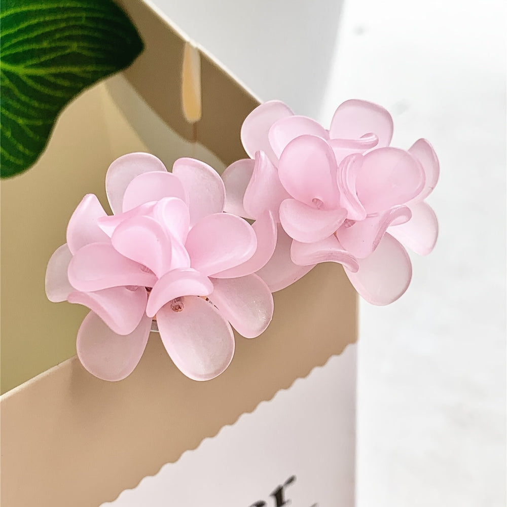 Fresh Camellia Stud Earrings — image 2