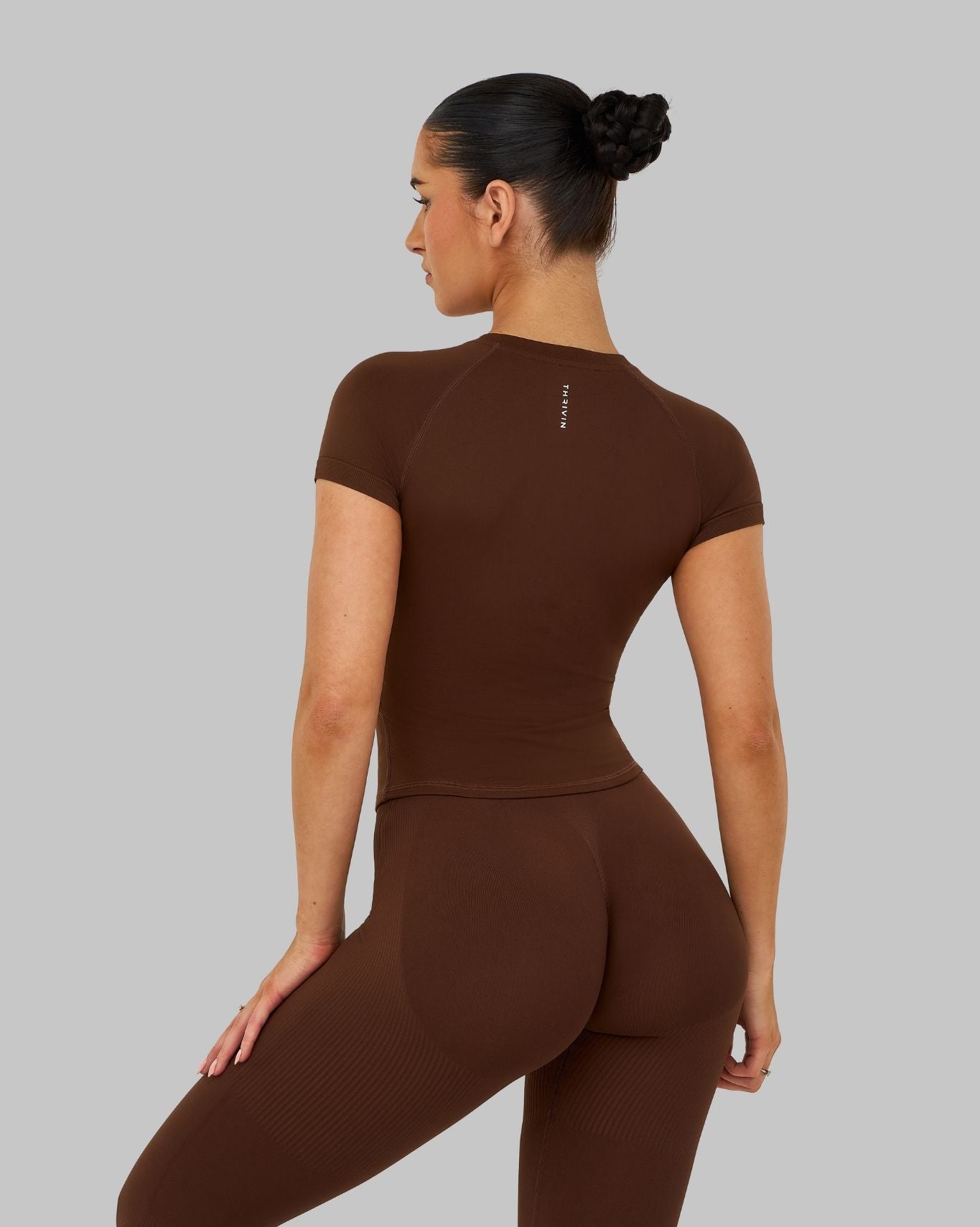 Elevate™ Compression T-shirt | Bourbon Brown