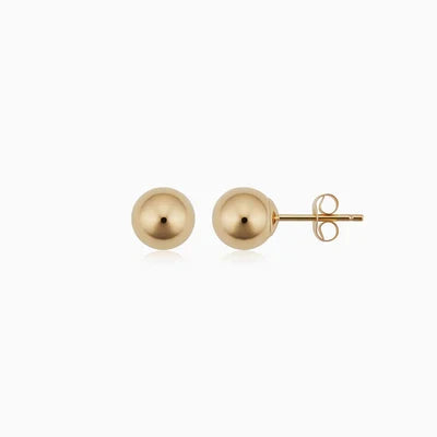 Have a Ball White Gold Studs — image 2