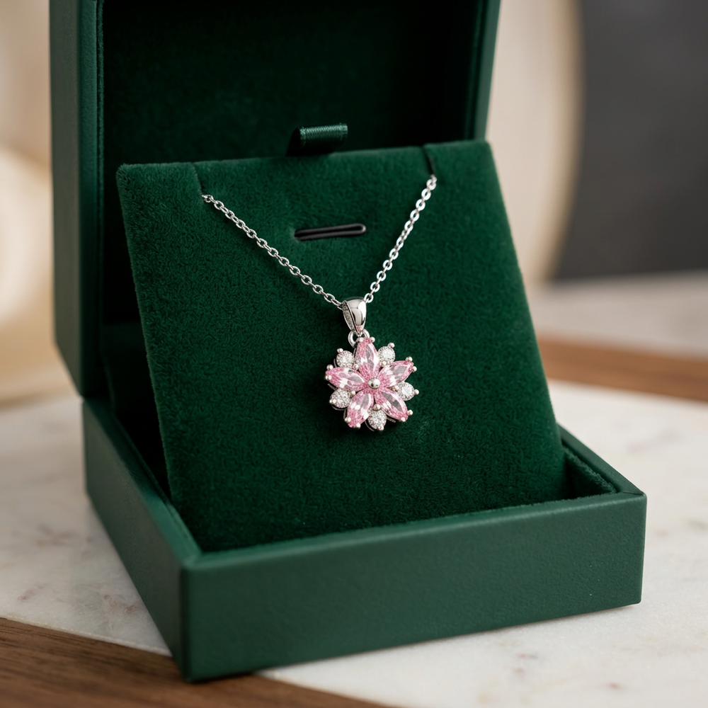 Cherry Blossom Elegant Necklace — image 1