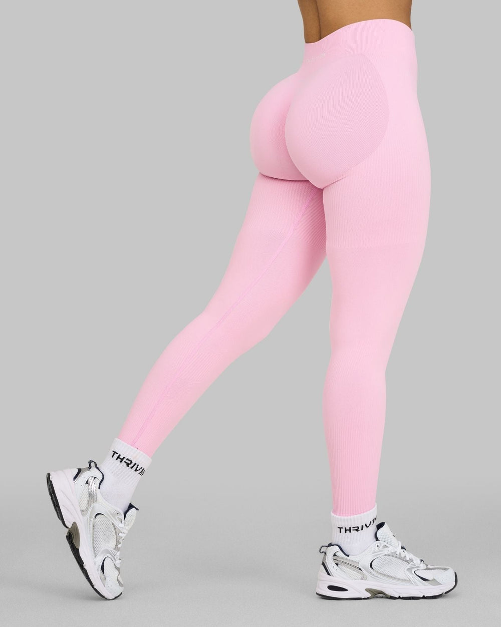 Elevate™ Sculpting Mid Waist Scrunch Leggings | Candy Pink