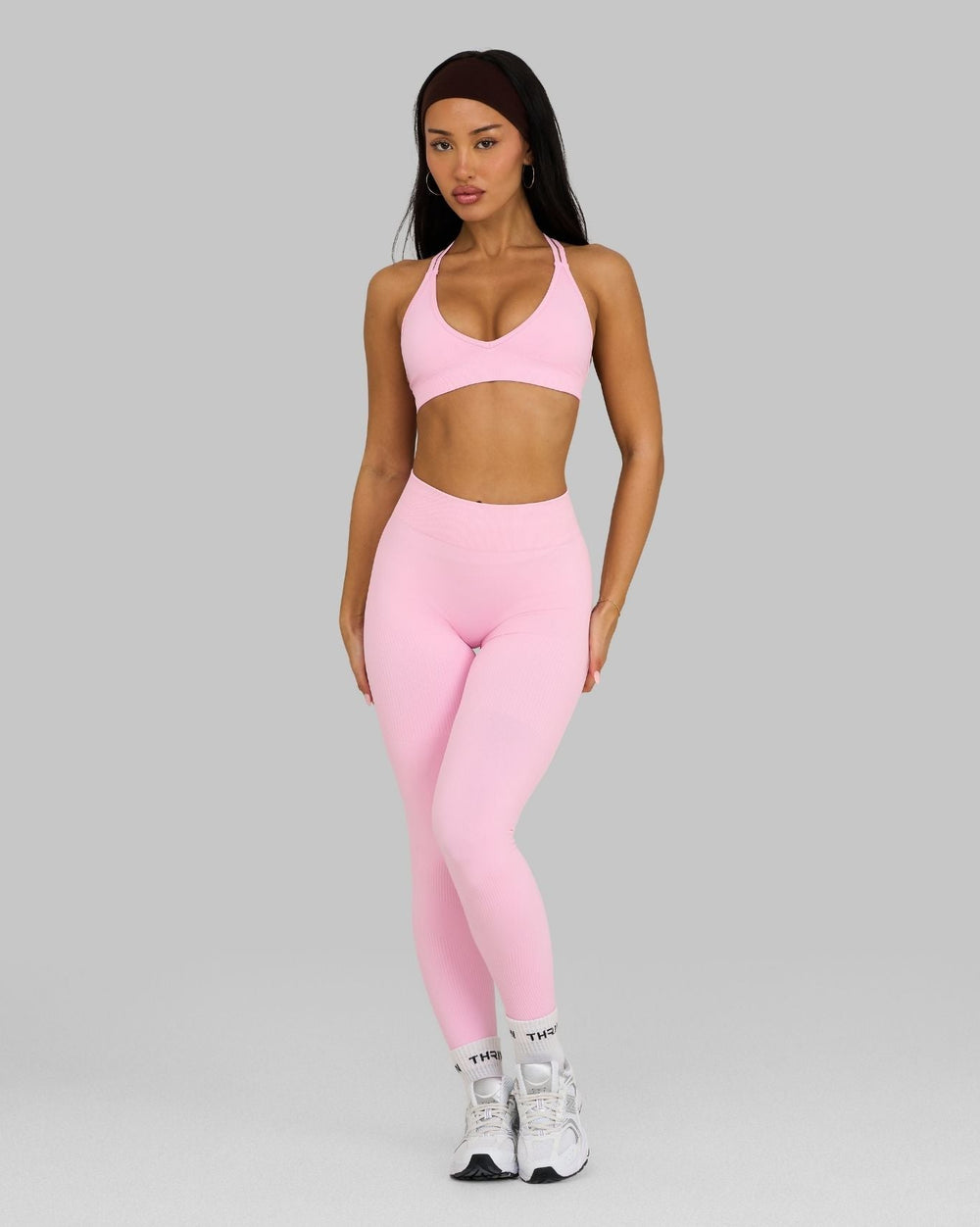 Elevate™ Sculpting Mid Waist Scrunch Leggings | Candy Pink
