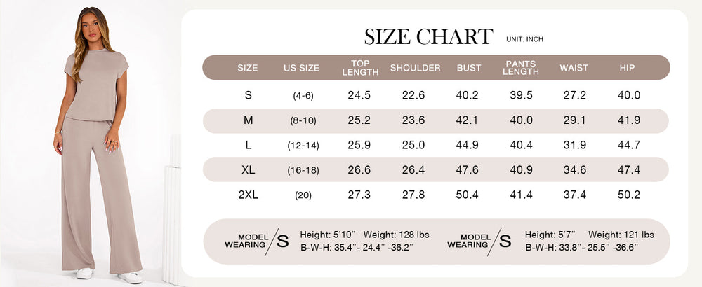 Osonn Womens 2 Piece Outfits Casual Cap Sleeve Lounge Set Summer Tracksuits Matching Sets Beach Fashion Travel Clothes