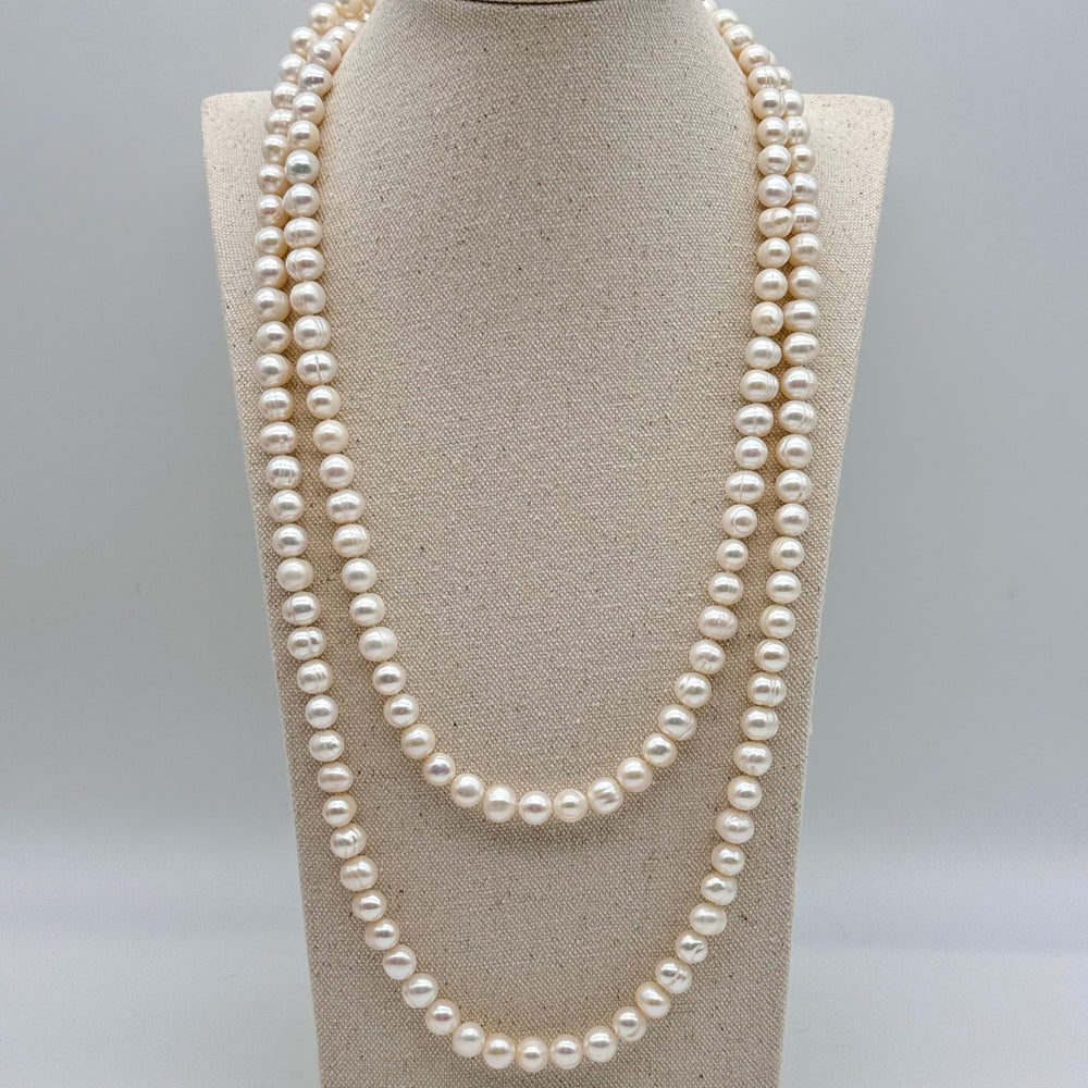 Timeless Double Pearl Necklace — image 1