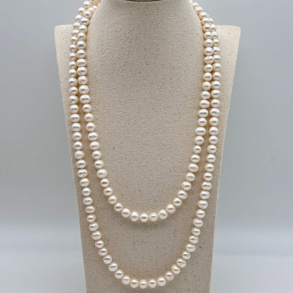 Timeless Double Pearl Necklace — image 1