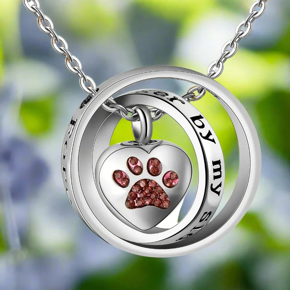 Memorial Paw Pendant Necklace — image 2