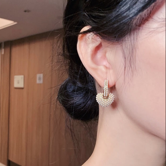 Pearl of Love Earrings — image 2