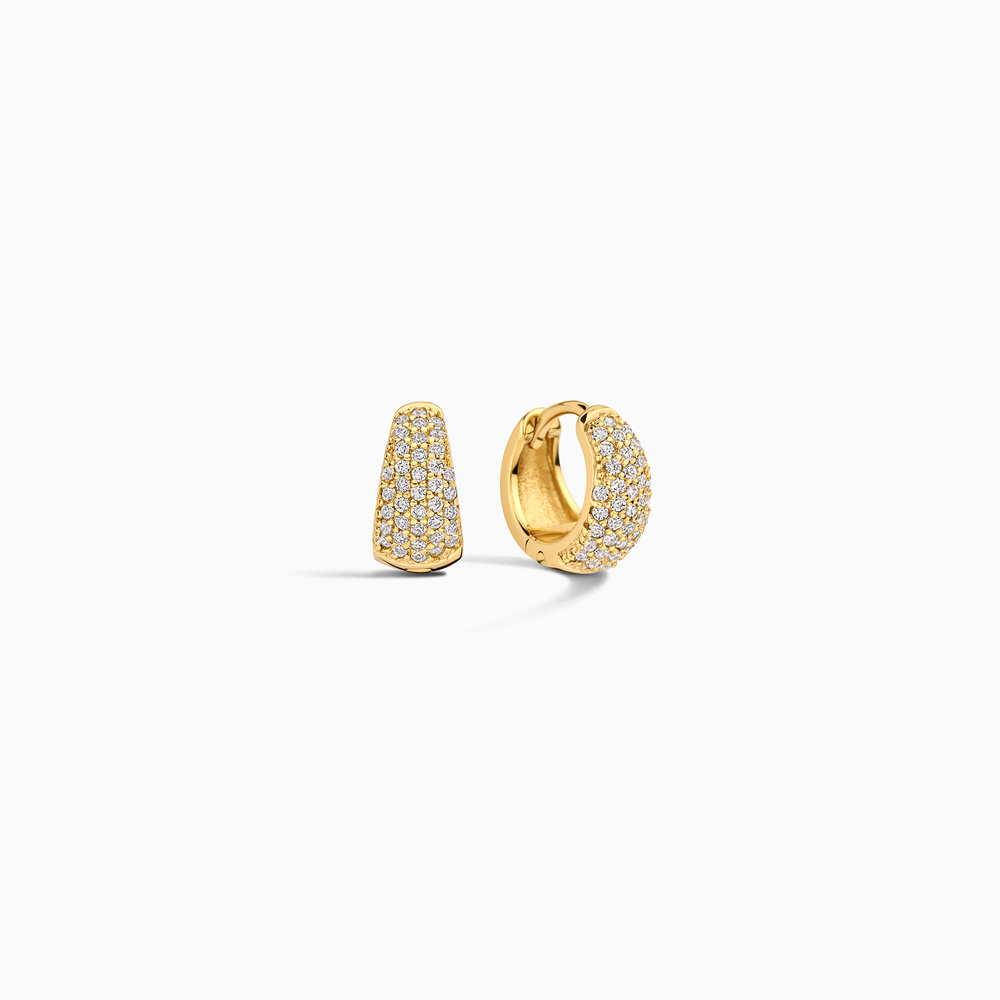 Jules Mini Crystals Hoops — image 1