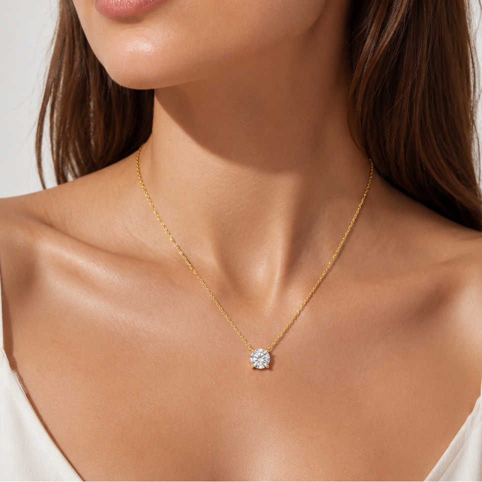 Shimmering Cubic Zirconia Necklace — image 4