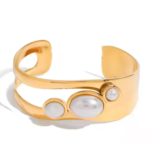 Vintage Gold Tiger Eye Bracelet — image 1