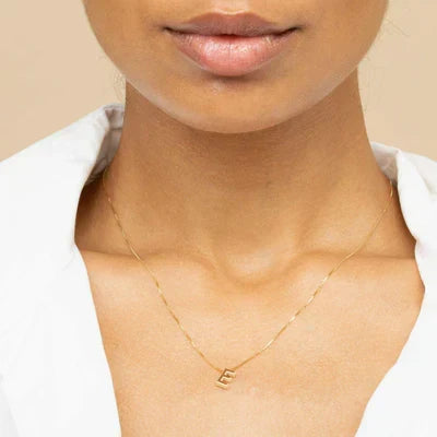 Love Letter Initial Gold Necklace — image 6