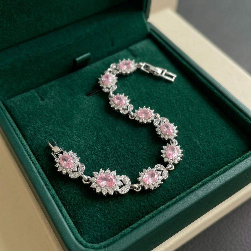 Iridessa Pinkthorn Sapphire Bracelet — image 1