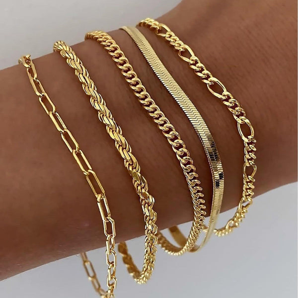 Ellis Renner Bracelet Set Gold — image 1