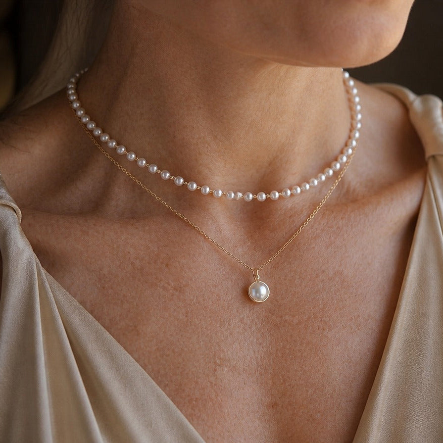 Pearl Majesty Choker Necklace — image 1