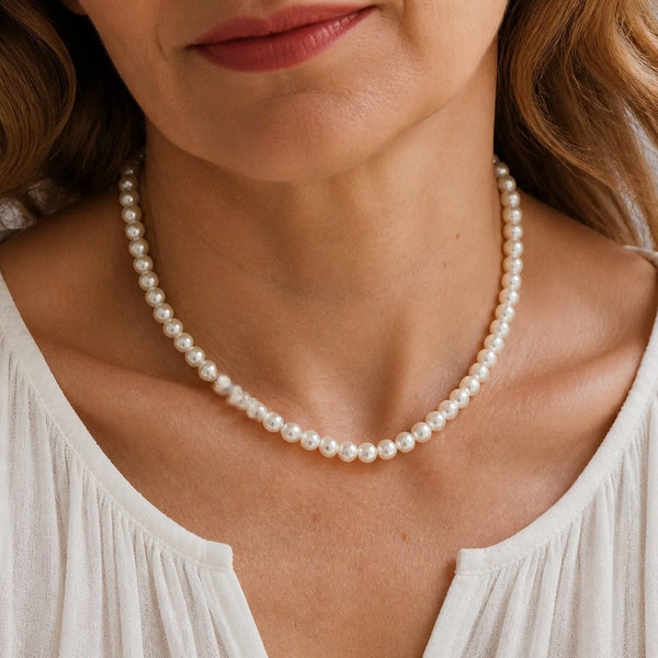 Pearl Halo Signature Necklace — image 1