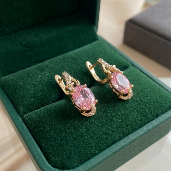Rose Dawn Drop Earrings — image 1