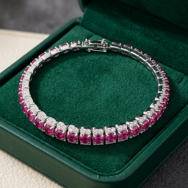 Roseglow Tennis Elegant Bracelet — image 1
