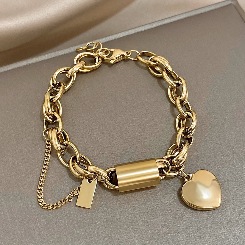 Heartened Gold Vintage Bracelet — image 1