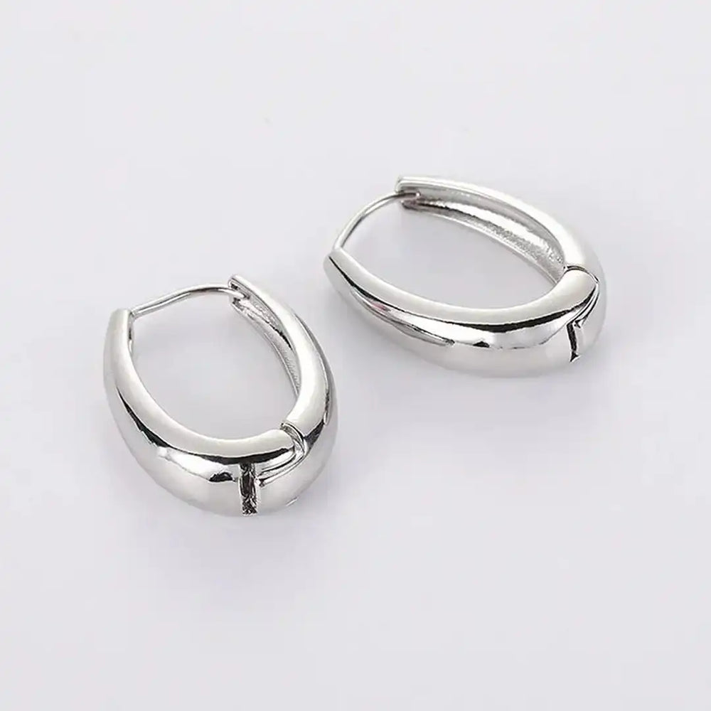 Classic Golden Hoop Earrings — image 2
