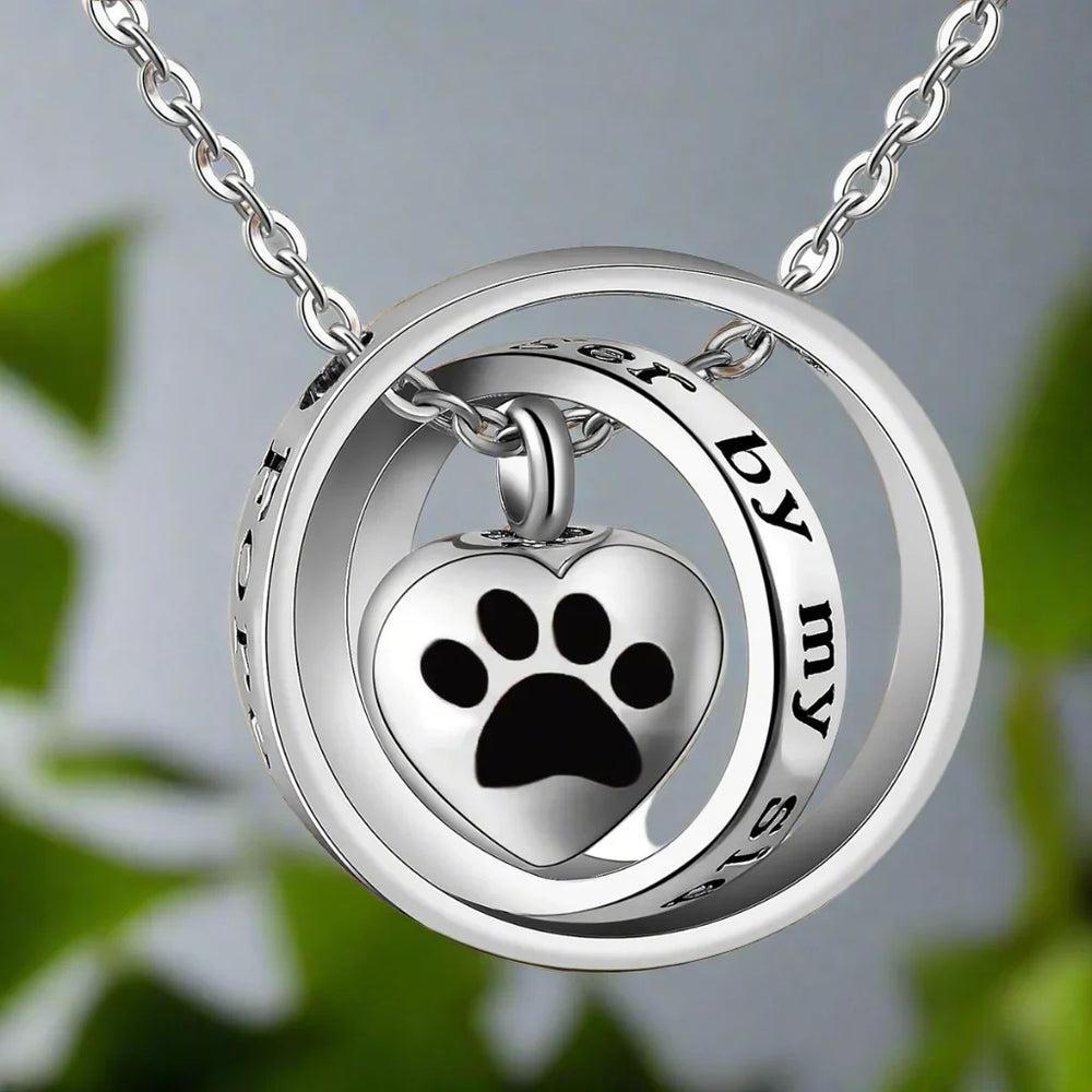 Memorial Paw Pendant Necklace — image 1