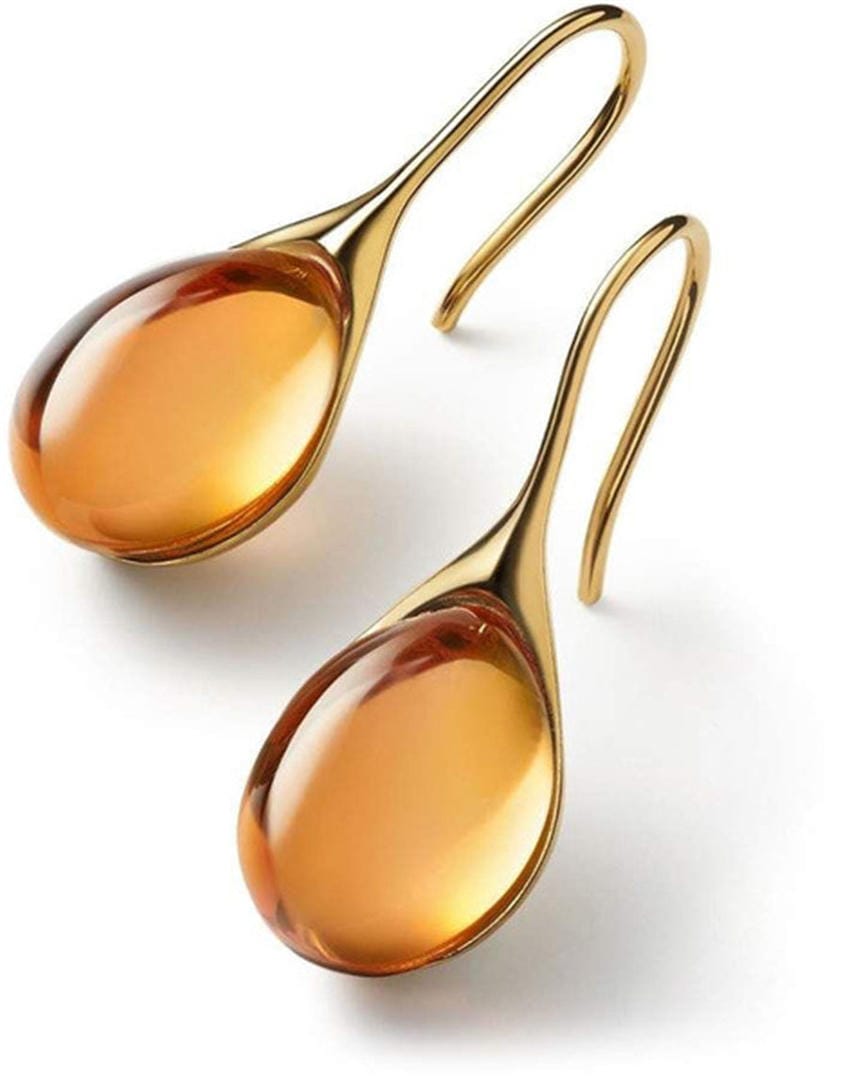 Minimalist Crystal Drop Earrings — image 6