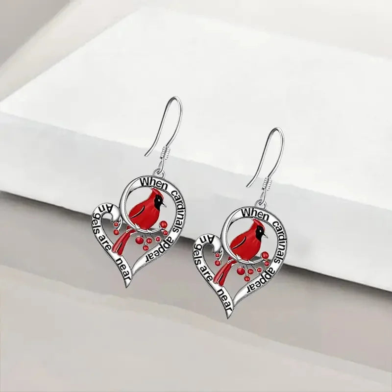 Memorial Cardinal Earrings — image 3