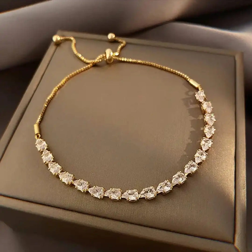 Adjustable Geometric Stones Bracelet — image 1