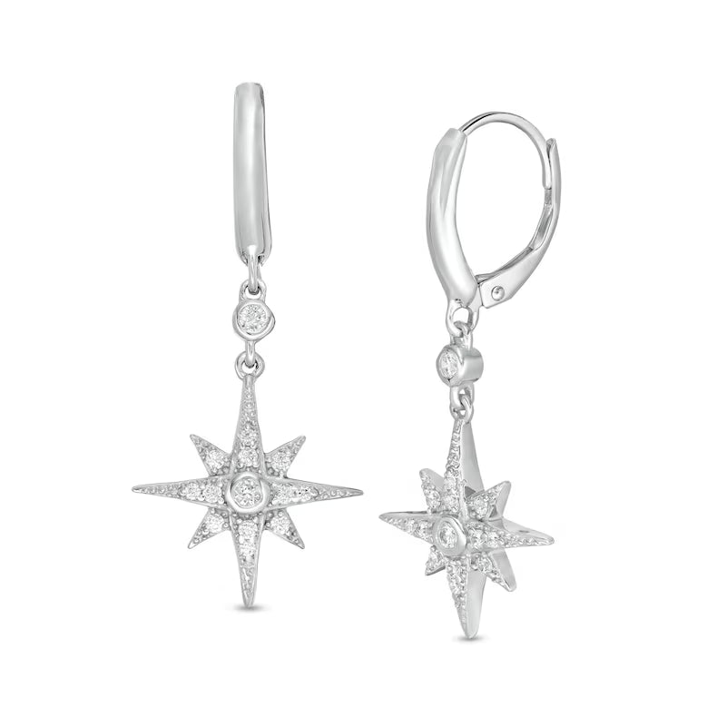 Vudu Star White Gold Earrings — image 1