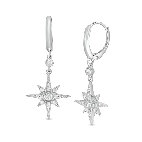 Vudu Star White Gold Earrings — image 1