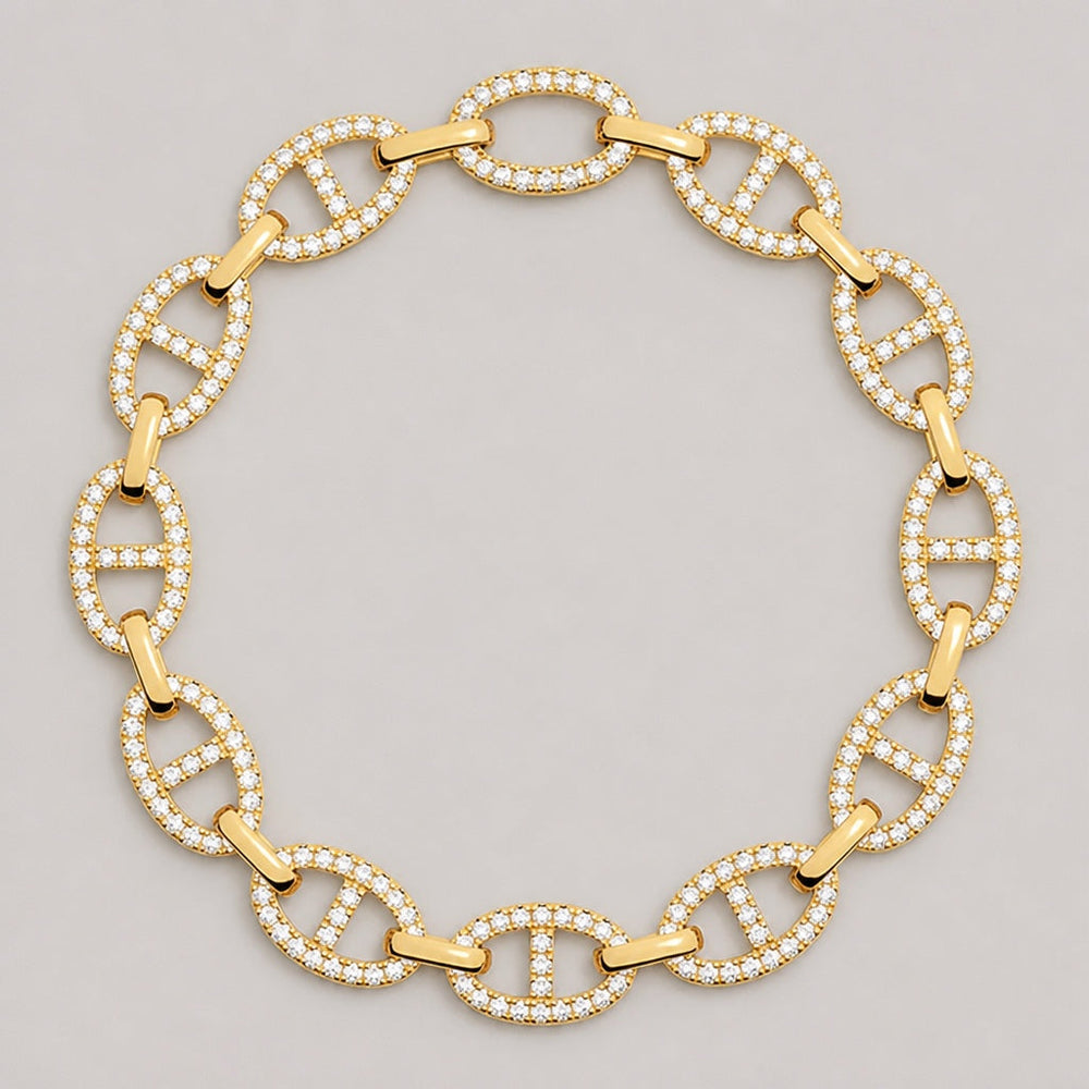 Isla Marina White Gold Classic Bracelet — image 2