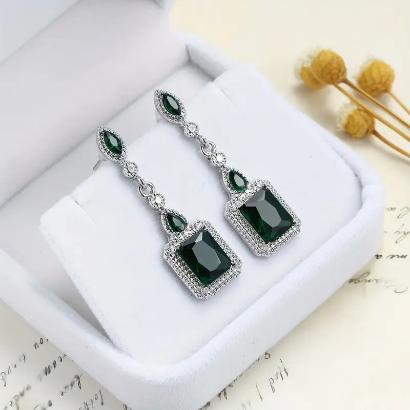 Clarion Verdancia Vintage Earrings — image 1