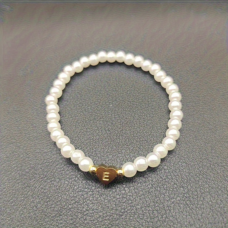 Chic A-Z Heart Initial Bracelet — image 6