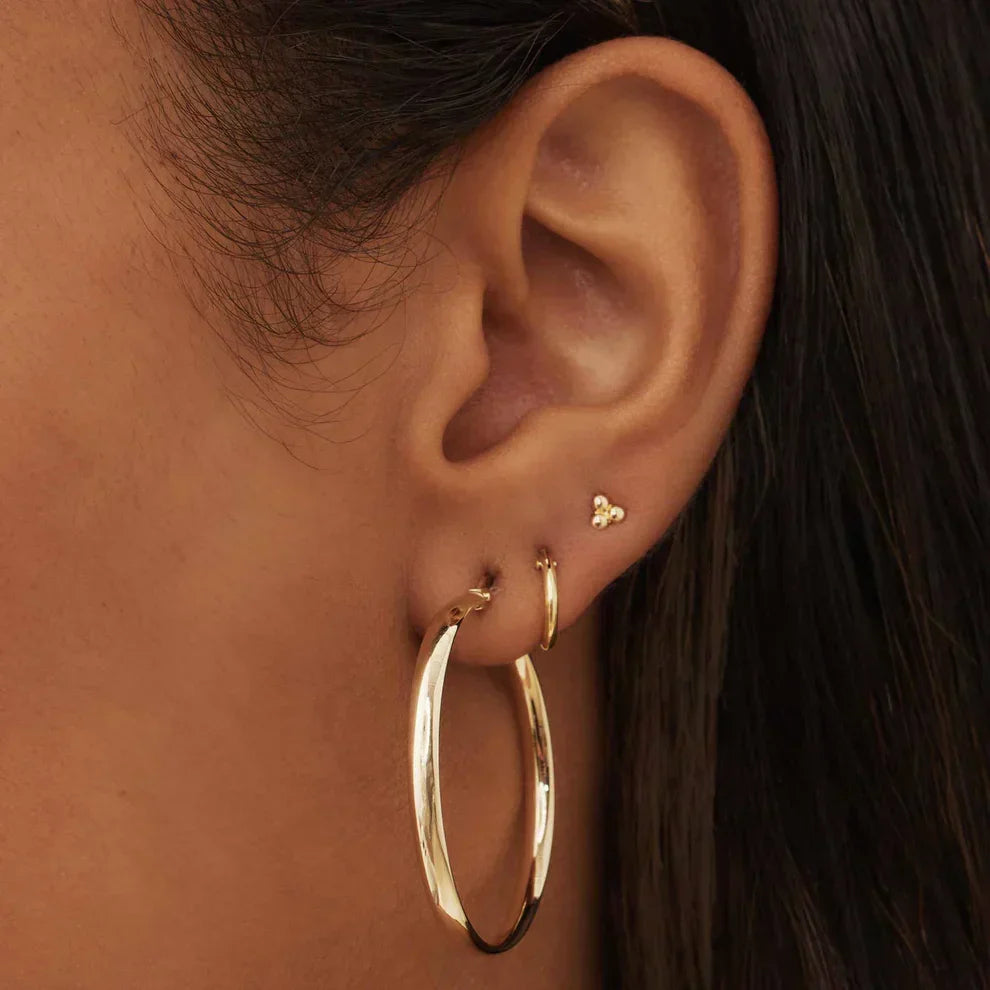 Serane Gold Classic Earrings — image 3