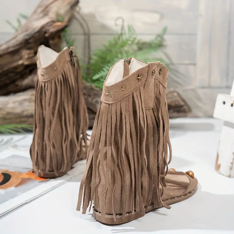 Sedona Fringe Sandals