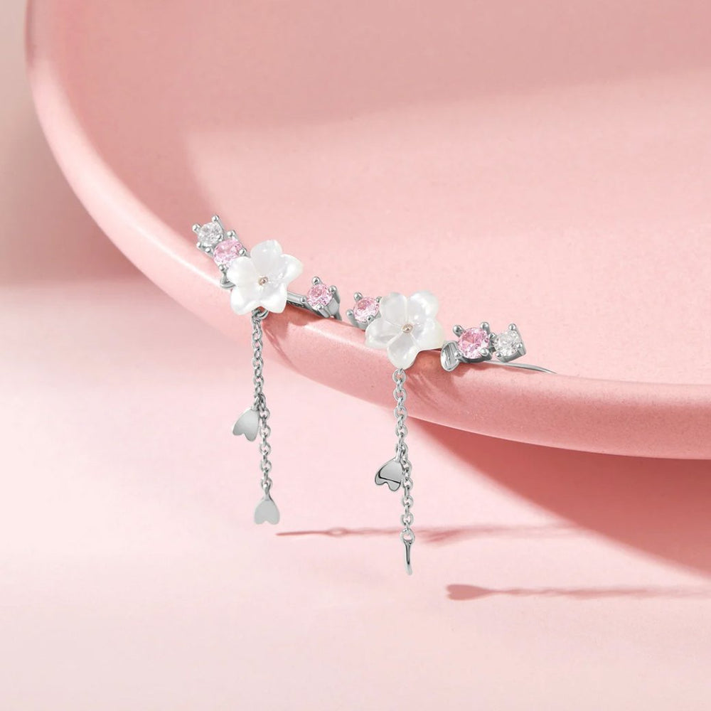 Sophisticated Cherry Blossom Earrings — image 2