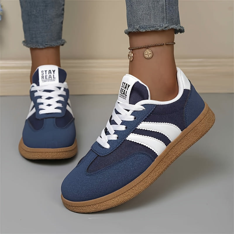 Classic Retro Gum-Sole Sneakers