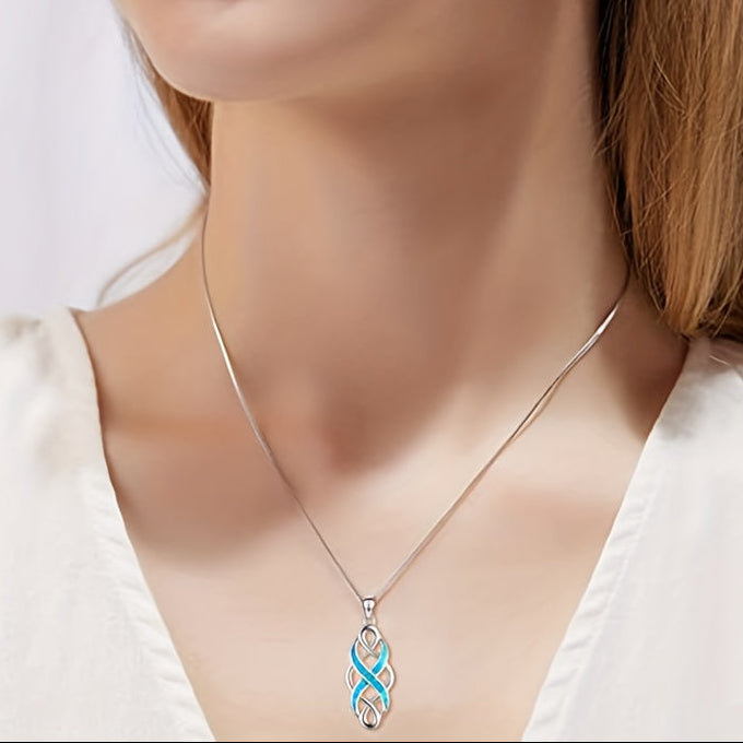 Charming Infinity Crystal Necklace — image 2