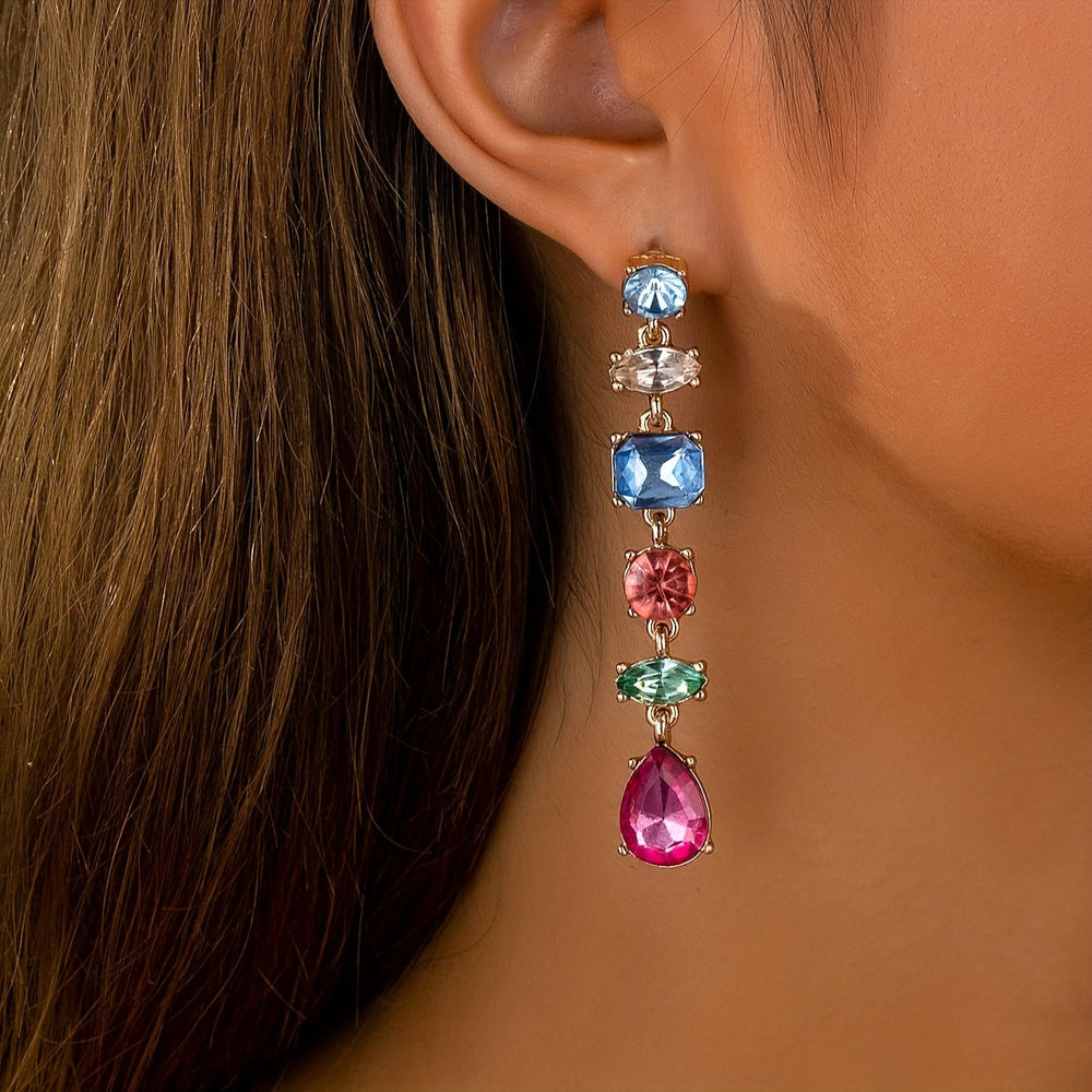 Luxe Vibrant Charm Earrings — image 2