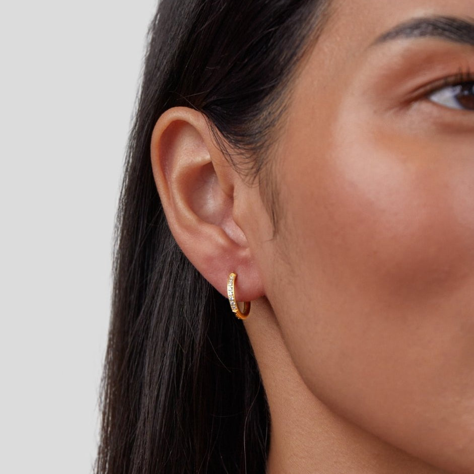 Eternity Hoop Earrings — image 4