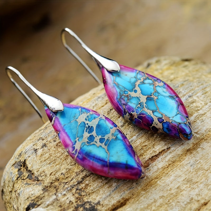 Wildflower Leaf Boho Earrings — image 4