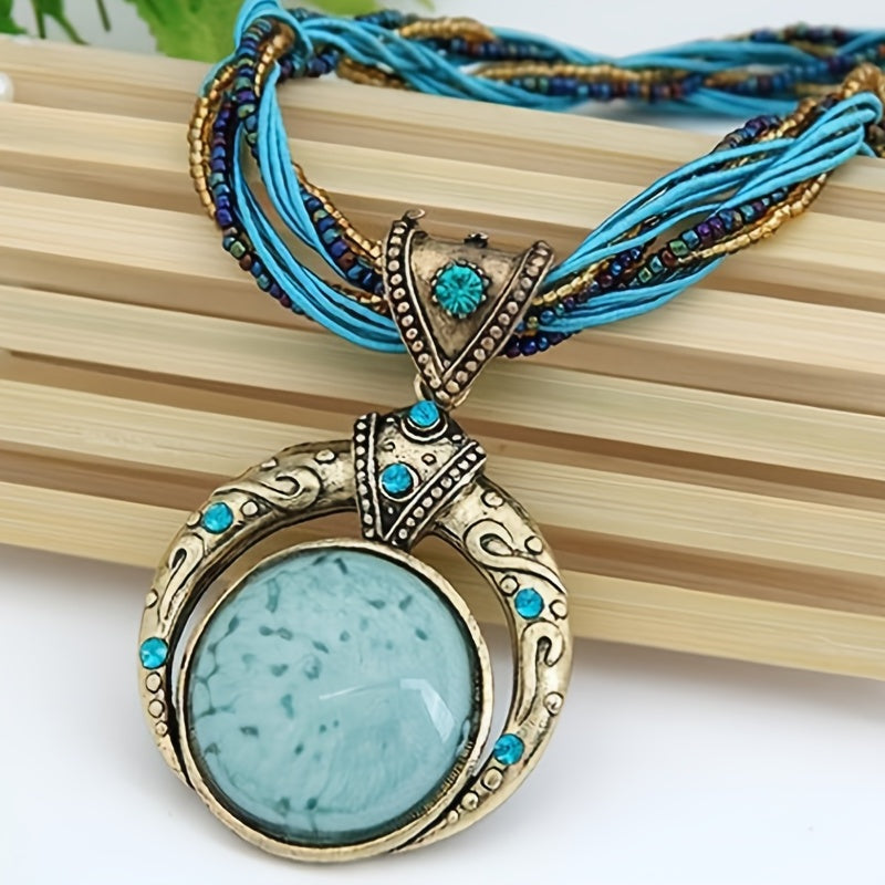 Bohemian Stone Necklace — image 2