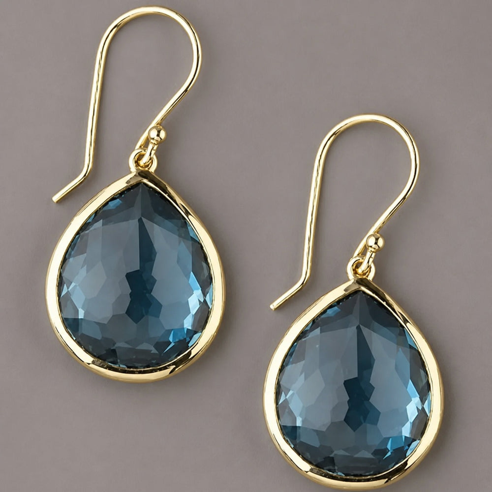 Retro Blue Crystal Drops — image 1