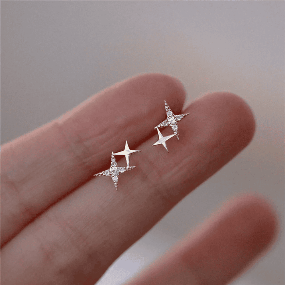Shimmering Star Earrings — image 2