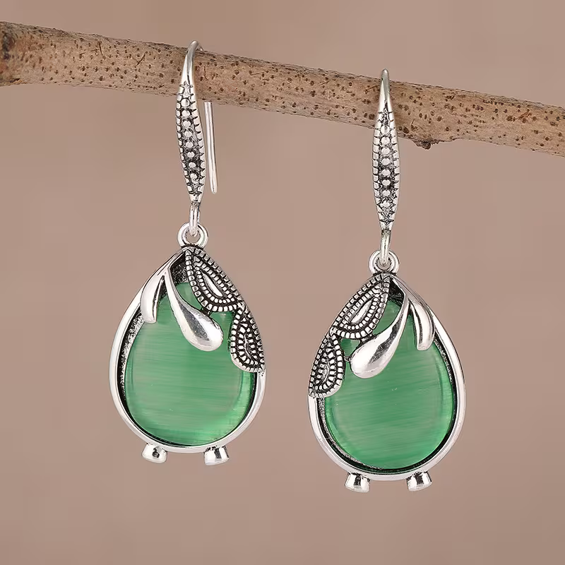Willow Teardrop Statement Earrings — image 1