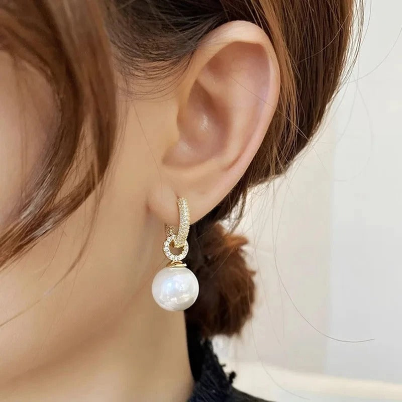 Elegant Pearl Earrings — image 2