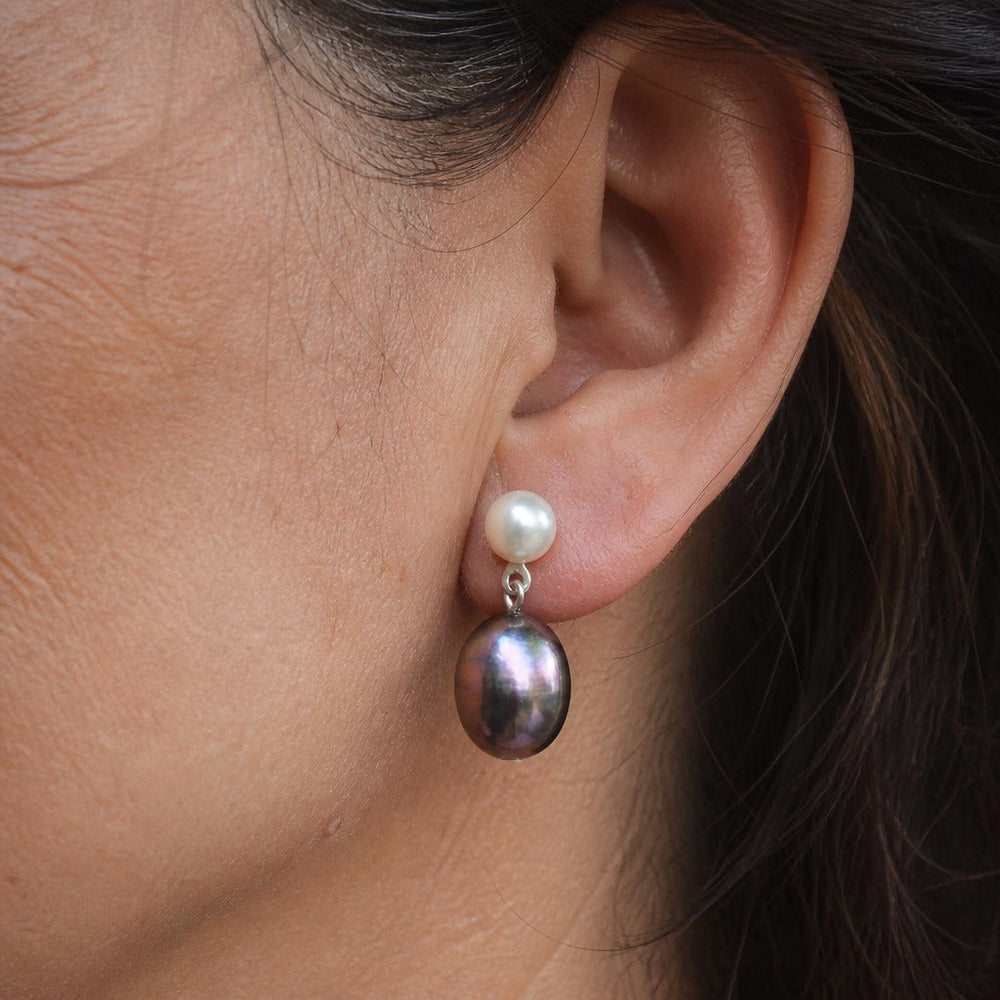 Pearl Midnight Charm Drops — image 1