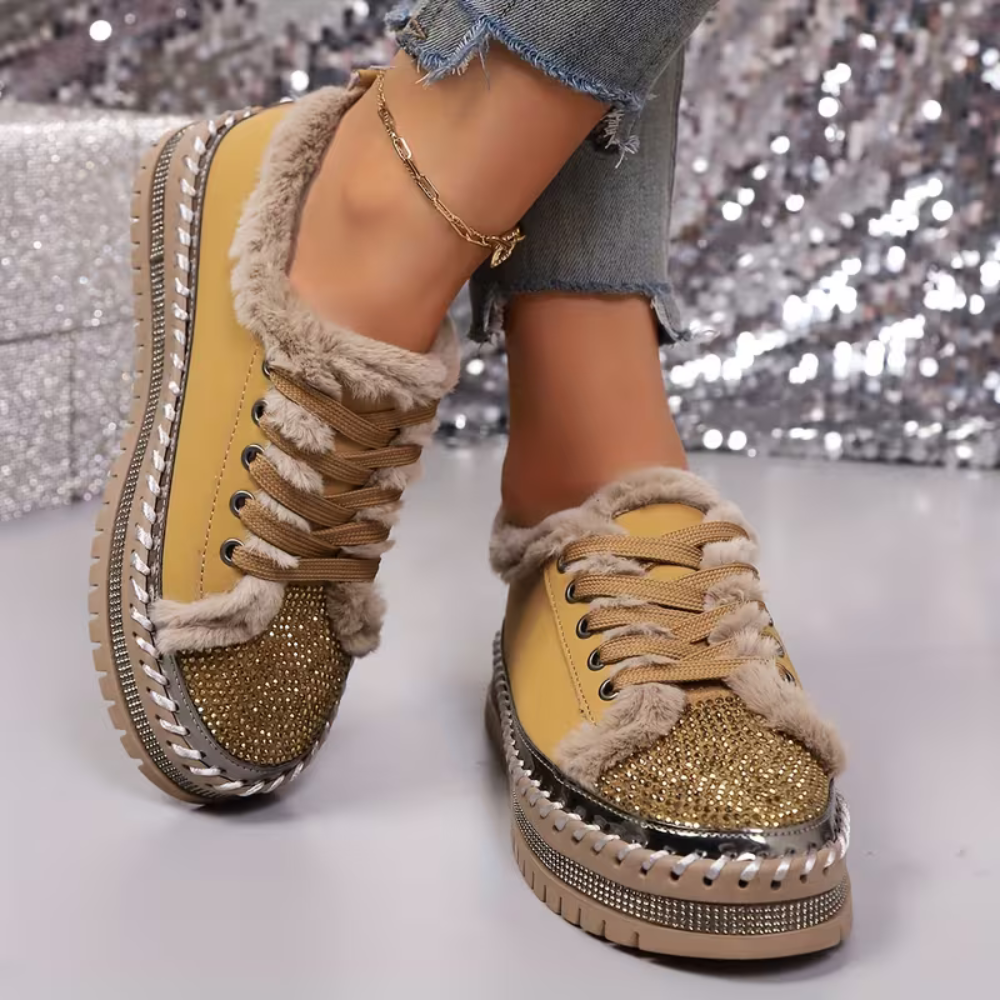 CozyGlam Winter Sneakers - Warm Lining