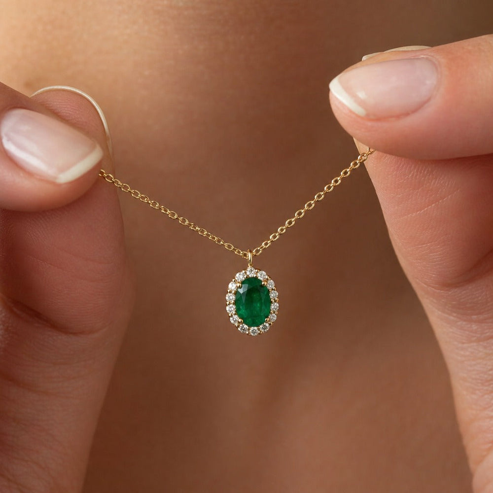 Petite Halo Statement Necklace — image 3